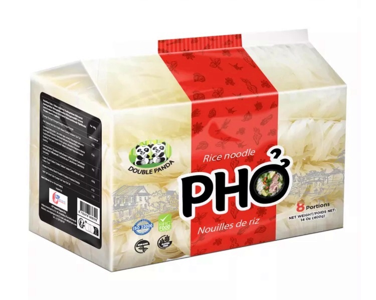 Tagliatelle di riso per Phò' - Double Panda 400g. (8 porzioni)